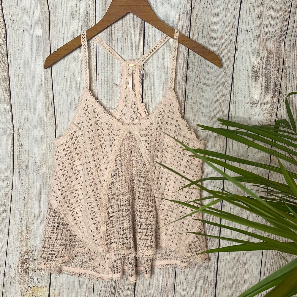 FP Crochet baby pink top